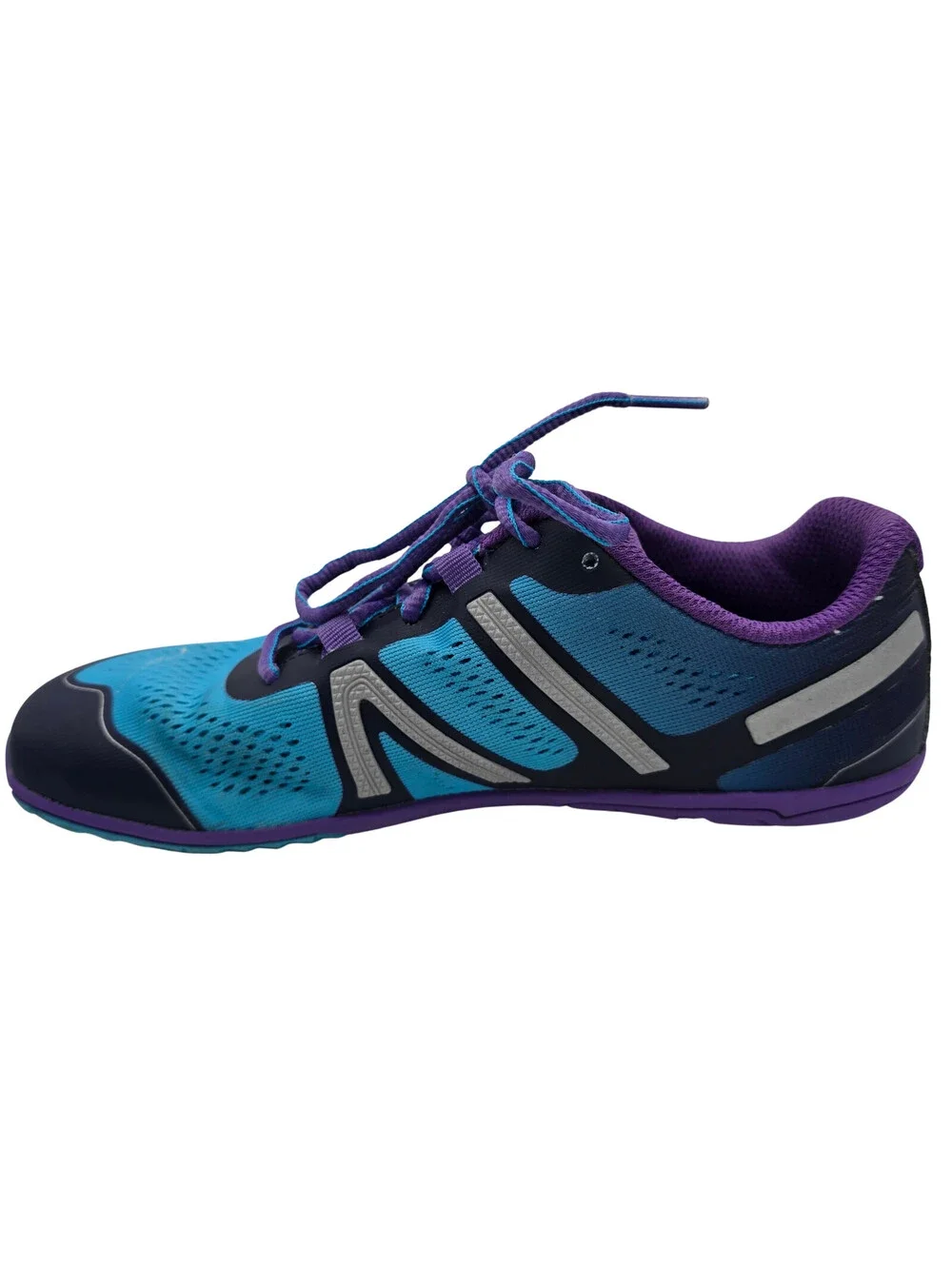 Xero HFS Barefoot Minimalist Running Shoes | Womens 9.5 | Purple/Blue